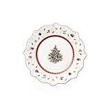 Villeroy & Boch – Toy'S Delight Frühstücksteller Weihnachten 24 Cm, Mikrowellensicher, Geschirr Weihnachten, Weihnachtsteller, Teller, Keksteller, Weihnachtsporzellan, Weihnachtsgeschirr Aus Porzellan