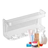 Snsengg Duschregal | Badezimmer Wandmontage Organizer Rack - Kein Bohren Badezimmer Rack für WC, Hotel, Wohnung, Schlafsaal, Badezimmer