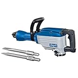 Scheppach Abbruchhammer AB1600 Bohrhammer Betonhammer (1600 Watt, 50 Joule, inkl. Sechskant-Aufnahme Ø 30mm Spitz- und Flachmeißel und Metallkoffer)