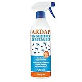 ARDAP Zerstäuber 500ml - Wirkungsvolles Insektizid gegen Fliegen, Schädlinge oder Lästlinge - Pumpspray für Zuhause oder in unmittelbarer Nähe von Tieren