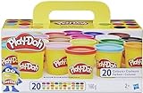 Play-Doh A7924EUC Super Farbenset (20er Pack), Knete für fantasievolles und kreatives Spielen