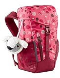 VAUDE Kinderrucksack Ayla für Mädchen & Jungen, komfortabler Wanderrucksack Kinder 6 L in pink, wetterfester Kindergartenrucksack mit innovativem Tragesystem & reflektierenden Elementen