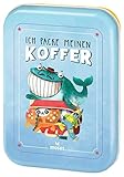 moses. Verlag GmbH 90352 Ich packe meinen Koffer | Der Spieleklassiker für Kinder ab 4 Jahren| Kinderbeschäftigung | Kartenset, Hellblau