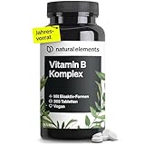 Vitamin B Komplex – 365 Tabletten für 12 Monate – Premium-Rohstoff Quatrefolic® – mit Bioaktiv-Formen & 2 Kofaktoren – vegan, hochdosiert – unabhängig laborgeprüft