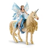 schleich 42508 Eyelas Ausritt auf Goldeinhorn, für Kinder ab 5 Jahren, bayala - Spielfigur