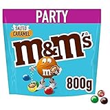 M&M'S Salted Caramel, Milchschokolade Großpackung für Partys, Schokoladen-Geschenk & Filmabend-Snacks, 800g