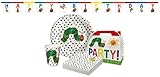 Raupe Nimmersatt Partypaket 31teilig 31-teiliges Partypaket, Pappe/Papier, Bunt, cm, 30, 3 x 22, 5 x 8, 3 cm, 1 Einheiten