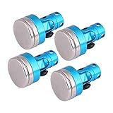 Dilwe 4Pcs RC magnetische Stealth, Metall magnetische Stealth Shell Körper Beitrag für CC01 / AXIAL / SCX10 HSP 02010 1:10 Auto