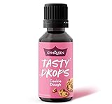 GymQueen Tasty Drops, Cookie Dough, Flavour Drops ohne Kalorien, 30ml