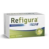 Refigura Pro: Gesundes Abnehmen, mit Glucomannan, Zink, Vitamin B6 und Chrom, pflanzlich & vegan, Kapseln, 160 Stk.