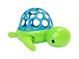 Bright Starts, Oball Wind'n Swim Turtle, Badespielzeug aus flexiblem, leicht greifbarem Material, schwimmt selbstständig, ab 6 Monaten