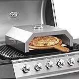 Sufrk Pizzaofen mit Keramikstein für Gas-Kohlegrill Forno Elettrico Incasso Pizza Maker Machine