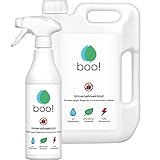 boo! Insektenspray - Insektenschutz als Spray Gegen Mücken, Milben, Bettwanzen Etc - Insektizid - Pflanzlicher Wirkstoff - 500 ml + 2 Liter