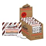 Fisherman's Friend Cola, 24er Vorratsbox, Exklusive Sorte mit Cola und Menthol Geschmack, zuckerfrei und vegan, Cola-Bonbons für frischen Atem, 24 x 25g