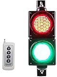 JMOZHCD Ampeln, Ampeln rot/grün mit Fernbedienung, Verkehrsampeln für Autos und Fußgänger, Leuchtsignale für Innen- und Außenbereich (One Color 12)