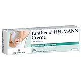 Panthenol HEUMANN Creme: Wund- und Heilsalbe zur Förderung der Wundheilung bei Verbrennungen, kleinen Wunden und trockener Haut, entzündungshemmende Salbe, 100 g