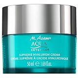 M. Asam Aqua Intense Supreme Hyaluron Cream (50ml) - Parfümfreie Feuchtigkeitscreme, Gesichtscreme Für Sensible & Trockene Haut, Vegan