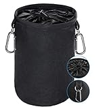 XCOZU Wäscheklammer Beutel zum Aufhängen, Klammerbeutel Wasserdicht mit 2 Kleiderbügel Clips hält Pegs sauber und trocken für Indoor Outdoor Pegs Organizer Lagerung verwenden