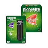 Nicorette Mint Spray 1 mg 1 Stück + Nicorette TX Pflaster 15 mg 14 Pflaster