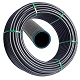 Kolor Neu 3-Lagig PE Rohr PN4, PN6 Verlegerohr Wasserleitung 20mm 25mm 32mm Versorgungsleitung Bewässerung PE-Rohrleitung Druckrohr (DN 25 mm (4,0 bar PN4), 25 meter)