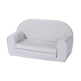 Knorrtoys 68445 - Kindersofa - 'Geo cube grey'