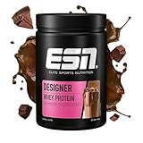ESN Designer Whey Proteinpulver, Milk Chocolate, 908 g, bis zu 23 g Protein pro Portion, ideal zum Muskelaufbau und -erhalt, geprüfte Qualität - made in Germany