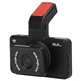 Vordere und Hintere Dashcam, Nachtsicht-Loop-Aufnahme, ADAS-WLAN-Dash-Kamera mit 3,0-Zoll-Display