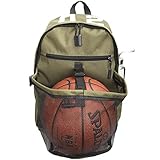 Großer Basketball-Rucksack für Männer Frauen Jungen Mädchen Jugend Volleyball Fußball Tasche Sport Rucksack mit Ballfach Turnbeutel