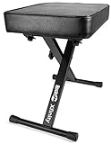 RockJam Premium Adjustable Padded Keyboard Bench or Digital Piano Stool, Regulär