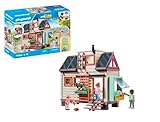 PLAYMOBIL myLife 71509 Tiny Haus, vielfältig eingerichtetes Familienhaus mit detailgetreuem Zubehör, Minihaus mit Garten, nachhaltiges Spielzeug für Kinder ab 4 Jahren