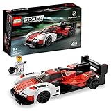 LEGO Speed Champions Porsche 963, Modellauto-Bausatz, Rennfahrzeug Spielzeug für Kinder, Sammelset mit Fahrer-Minifigur, Auto-Geschenk für Kinder 76916