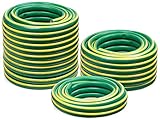 STRÜBER Gartenschlauch 6-lagig ANTI-TWIST (3/4' Zoll - 15 m Länge) Bewässerungsschlauch mit Kreuzgewebe UV-beständig Schlauch PVC flexibler Wasserschlauch