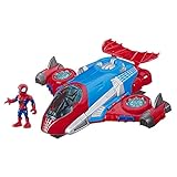 Playskool Heroes Marvel Super Hero Adventures Spider-Man Jet-Quartier
