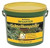 Beckmann Schnellkomposter mit Guano Kompostbeschleuniger Verrottungshelfer 7,5 kg für 9 m³