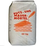 30Kg Mauermörtel 0,33€/Kg Putzmörtel Trockenmörtel Kalk-Zement-Mörtel zum Mauern + Putzen