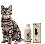Shampoo für Katzen, 250ml - Angereichert mit Inhaltsstoffen pflanzlichen und natürlichen Ursprungs - Entwirrt und beseitigt Schmutz - Für alle Haartypen geeignet - Linea 101