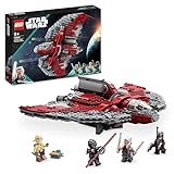 LEGO Star Wars Ahsoka Tanos T-6 Jedi Shuttle Set, baubares Raumschiff-Spielzeug mit 4 Minifiguren inkl. Sabine Wren und Marrok mit Lichtschwertern, Geschenkidee für Fans der Ahsoka-Serie 75362