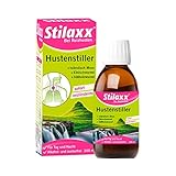Stilaxx Hustenstiller 200 ml bei Reizhusten - lindert sofort & lang anhaltend - bei Tag & Nacht - ab 10 Jahren