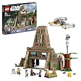 LEGO Star Wars: Eine Neue Hoffnung Rebellenbasis auf Yavin 4 mit 10 Minifiguren, darunter Luke Skywalker, Prinzessin Leia, Chewbacca, Plus 2 Droidenfiguren, Y-Wing Starfighter und Kommandoraum 75365