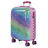 SKPAT - Koffer Kinder Jungen Starre Kinder Koffer Leichte - Kinderkoffer Jungen für Flugzeugkabine Koffer Kinder Mädchen mit 4 Rädern - Koffer für Kinder 55x40x20 131350, Fuchsia