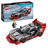 LEGO Speed Champions Audi S1 e-tron Quattro Rennwagen Set mit Auto-Spielzeug zum Bauen, Spielen und Ausstellen, Modellauto für Kinder, Geschenk für 9-jährige Jungs und Mädchen 76921