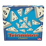 Triominos Classic - Beliebtes Brettspiel ab 6 Jahren - Familienspaß und Gesellschaftsspiel für 2-4 Spieler - Mit Taktik und Strategie