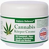 3 Dosen a 125ml Cannabis Creme mit Cannabisöl Teufelskralle Alpenkräuter Körper Rücken Balsam Hanföl Hanfcreme Hanfsalbe Minzöl Menthol Made in Germany Dermatest sehr gut