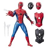 Hasbro Marvel Netzwerfer Spider-Man, 33 cm große Actionfigur