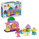 LEGO DUPLO, Disney Arielles und Fabius' Café-Kiosk, Kleine Meerjungfrau Spielzeug, Lernspielzeug mit Obst und Speisen für Vorschulkinder ab 2 Jahren, Spielzeug-Café 10420