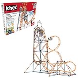 K'NEX 80216 Amazin' 8 Achterbahn-Baukasten, buntes Konstruktionsspielzeug für Jungen und Mädchen, Achterbahnspielzeug für Kinder, 448-teiliger Baukasten ab 7 Jahren