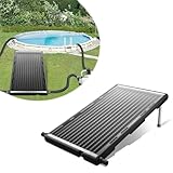 VA-Cerulean Poolheizung Sonnenkollektor Solar Heizung Pool Warmwasser Solarkollektor Heizungen Solaranlage Für Outdoor Garten Badewannen Pool Swimmingpool Dusche, 111x65x35cm (TYP A)