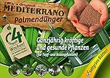 Mediterrano Palmendünger, Hanfpalmendünger, Freilandpalmendünger 10 Kg Original Mediterrano