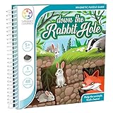 Smart Games - Down The Rabbit Hole, Magnetic Puzzle Game with 48 Challenges, 5+ Years