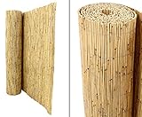 bambus-discount.com Schilfrohrmatte Premium 120 x 600cm - Sichtschutz Schilfmatte Beach 1,2m x 6m Made in EU